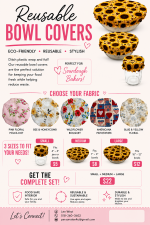 Reusable-Eco Friendly Bowl Covers - Image 2