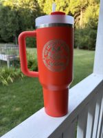 Crochet Mutiny Engraved 40 oz Stainless Steel Tumbler - Image 2